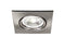 LED-Einbauleuchte GU10 IP20 86x86mm schwenkbar