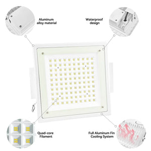 LED-Canopyleuchte 200 W 170 lm/W IP65 Dimmbar