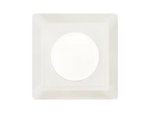 Abdeckrahmen für LED-Dimmer mit flachem Drehknopf Universal