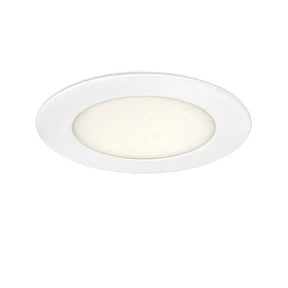 LED Downlight ⌀83mm 3W extra dun, 3000K en aan het plafond