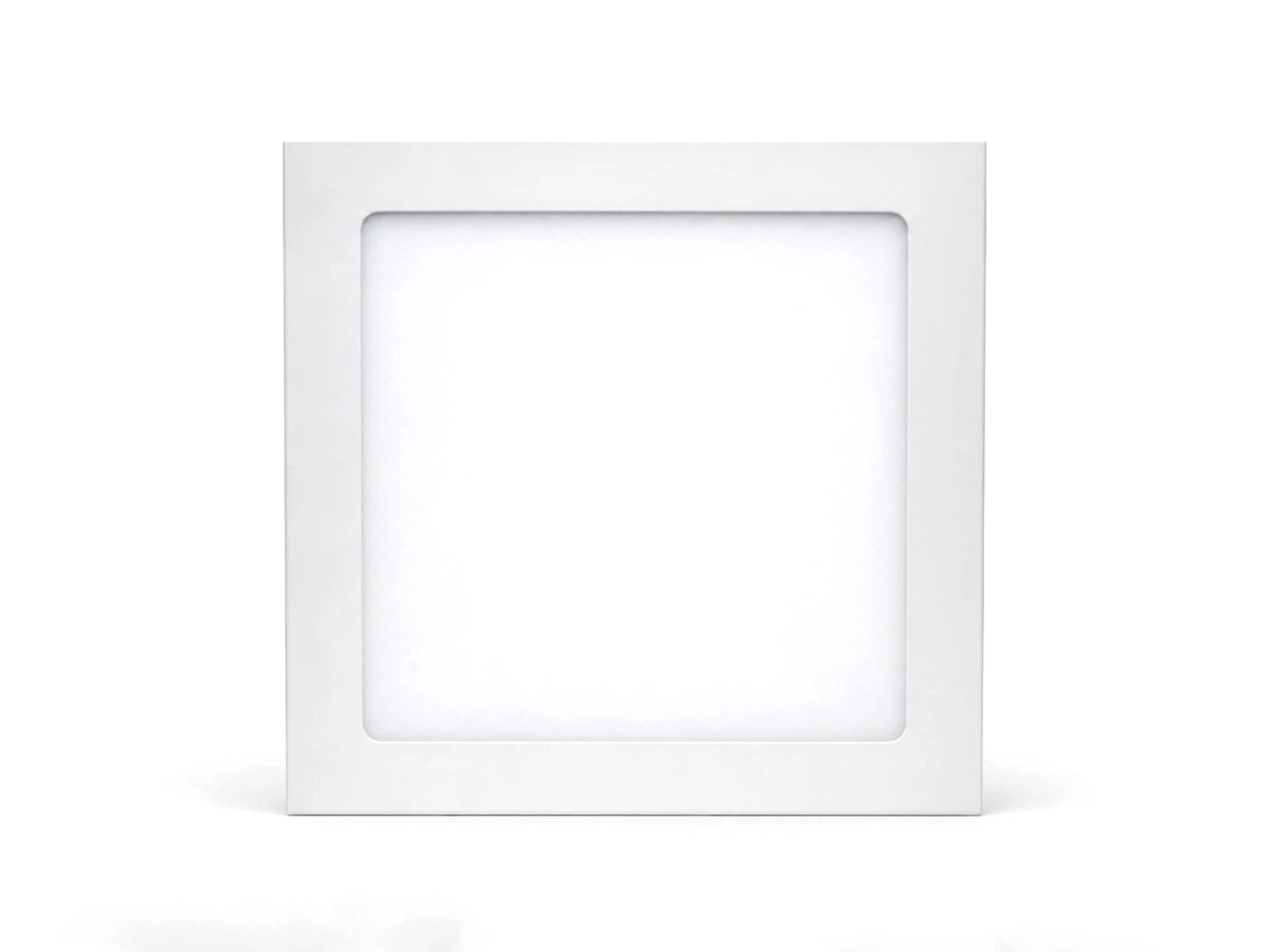 LED-Einbaustrahler 18W - Quadratisch - 220x220mm