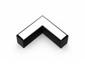 L-Verbinder 90° für LED Lichtbalken | Eckverbinder für Quadrate & Rahmen