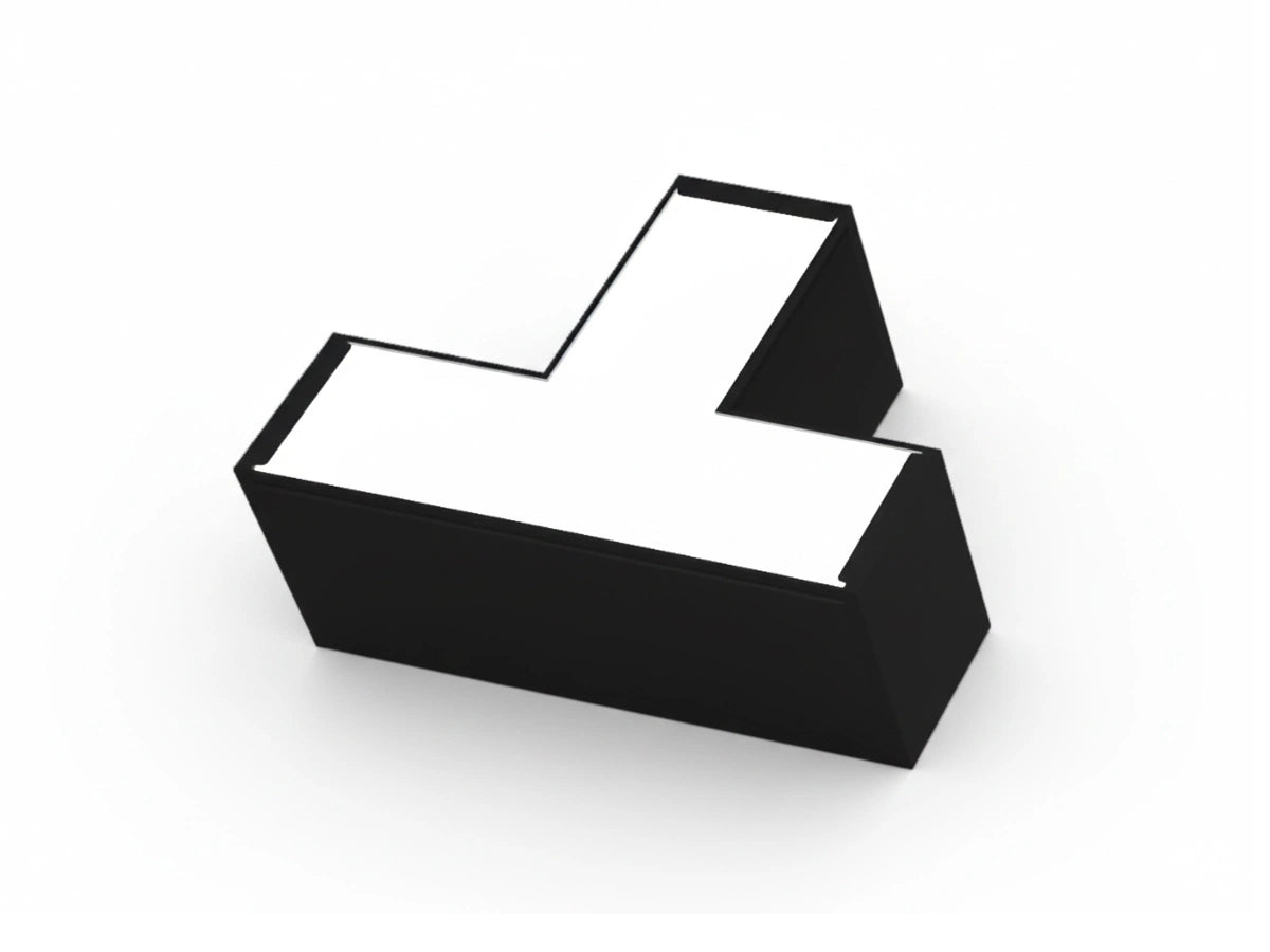 T-Verbinder für LED Lichtleiste | T-Abzweigung für Grids und Verzweigungen