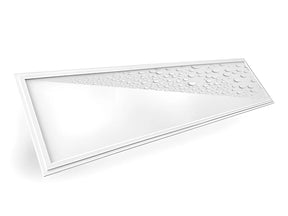 LED Paneel waterbestendig IP65 30x120cm 4000K 40W 120lm/W, in een systeemplafond en (foto 1)