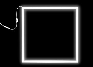 Schwarzes LED-Panel Hollow 60x60 cm 36W Einstellbare Lichtfarbe (CCT)