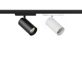 Integrated LED Railspot 3 fase 40W CRI>90 met Philips-driver, zijaanzicht en zwart (foto 1)