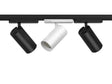 Integrated LED Railspot 3 fase 10W CRI>90, zijaanzicht en zwart (foto 2)