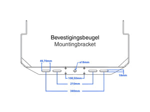 LED Sportfeldbeleuchtung 1250W Kippbar 170lm/W mit Philips-Treiber