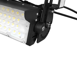 LED Sports Lighting 1000W Adjustable Tilt 170lm/W with Philips Driver