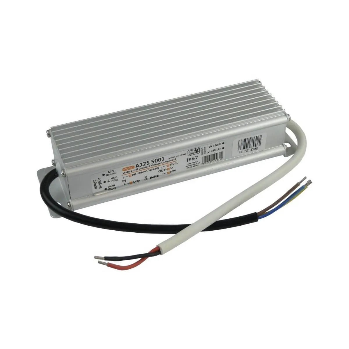 Alimentation pour bande LED étanche IP67 30W