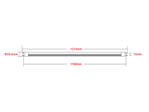 LED-Röhre T8 120cm 15/18W 200 lm/W