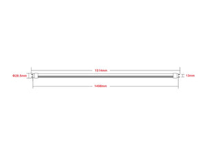 LED-Röhre T8 150cm 18/25W 200 lm/W