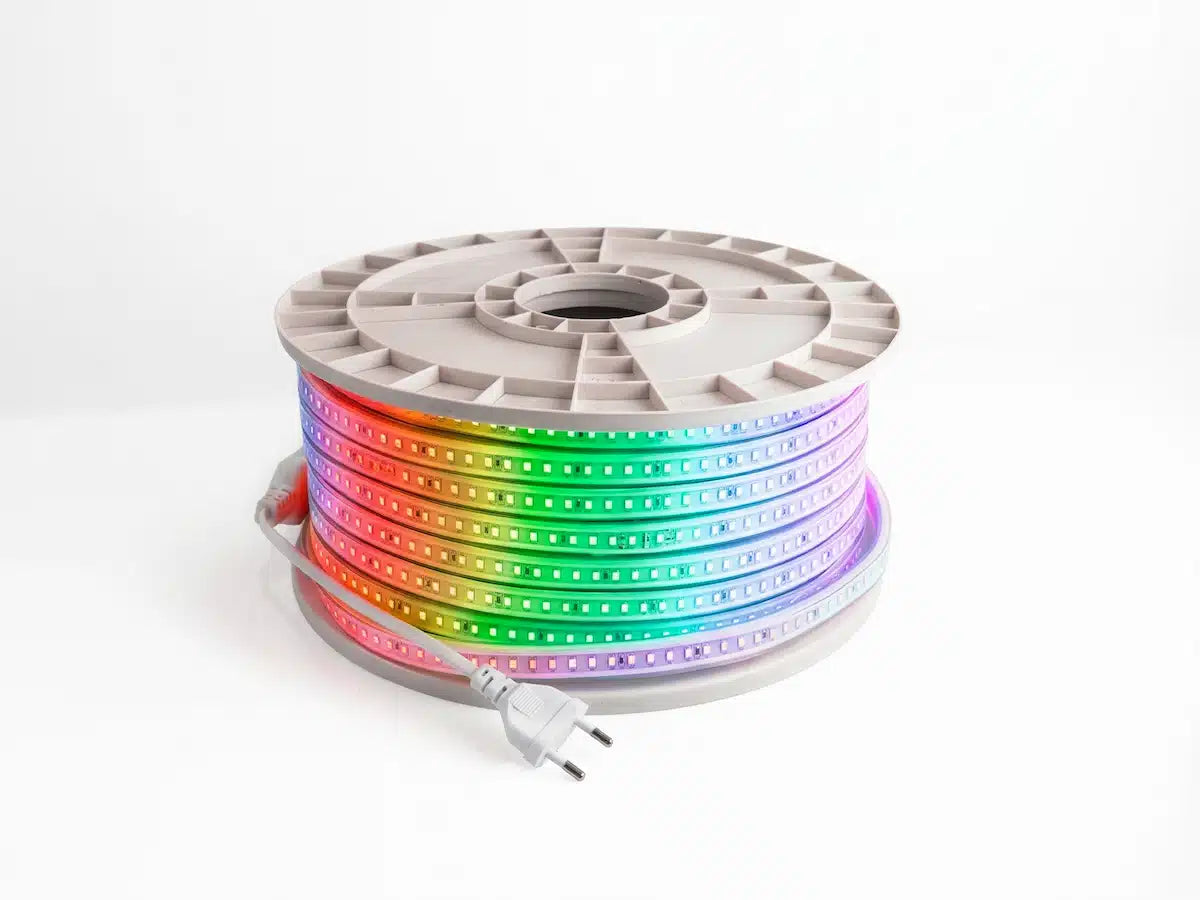 LED Streifen Multi-Farben RGB 60 LEDs/m 220V | 50m IP65
