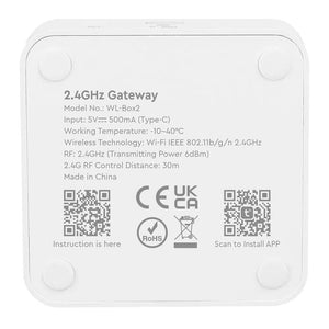 MiBoxer WiFi & RF Gateway WL-Box2 2.4GHz