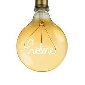 E27 LED Lamp filament G125 Home 2.5W 2100K amber dimbaar, ophangsysteem